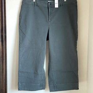 LOFT | Plus High Rise Wide Leg Crop Jeans